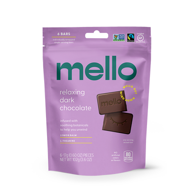 Mello Relaxing Dark Chocolate- product carousel image